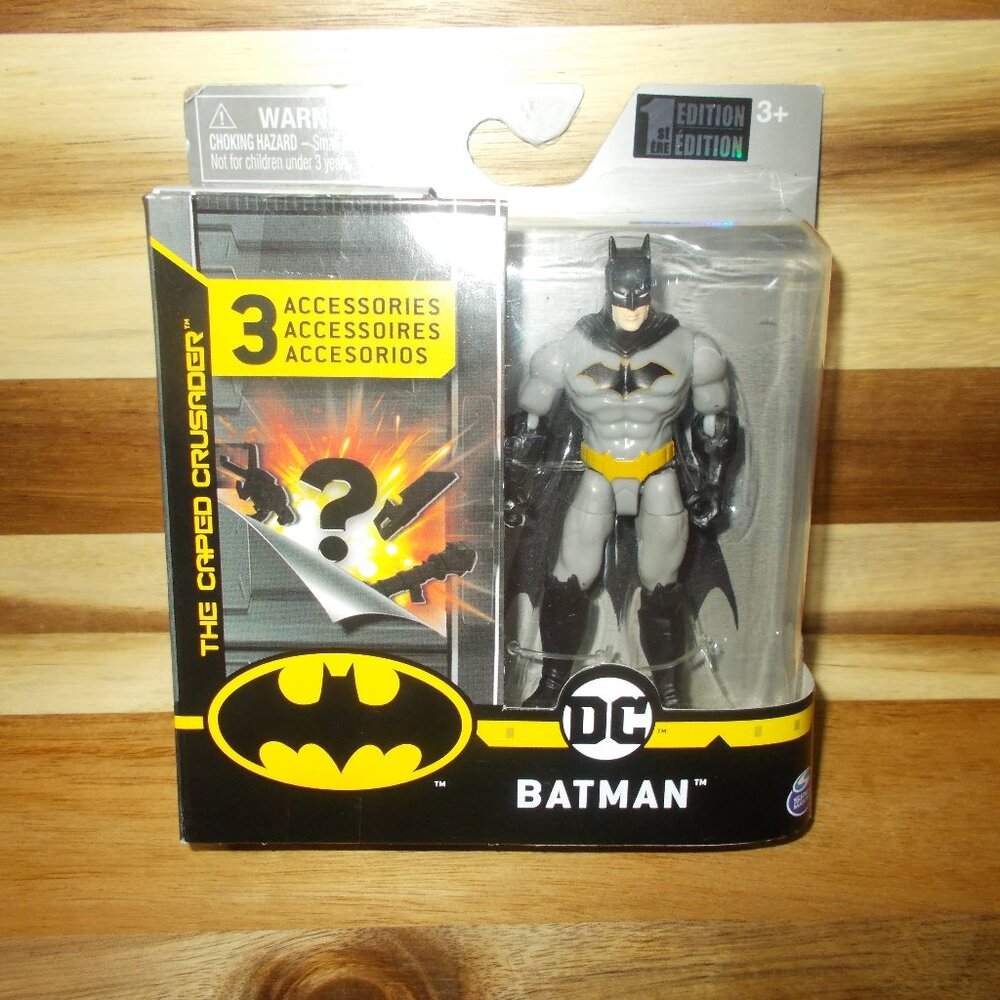 DC Spin Master Batman 1st Edition Creature Chaos 4 Inch Figure Caped Crusader